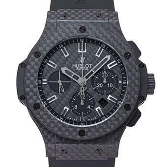 HUBLOT ウブロ ビッグバン コピー 301.QX.1740.GR オールブラック カーボン クロノグラフETA7750搭載